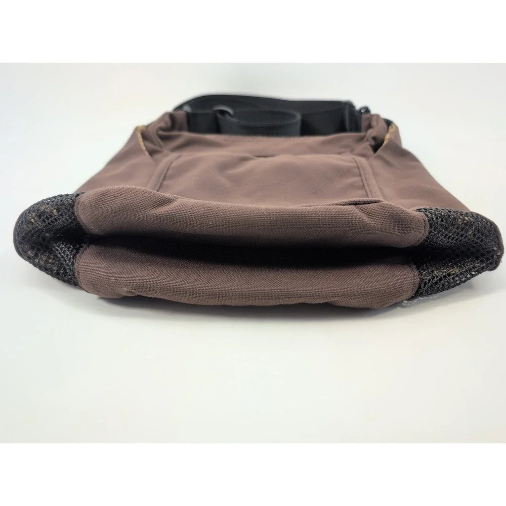 Overland Equipment Crossbody Multi-compartment Shoulder Bag Messenger Brown